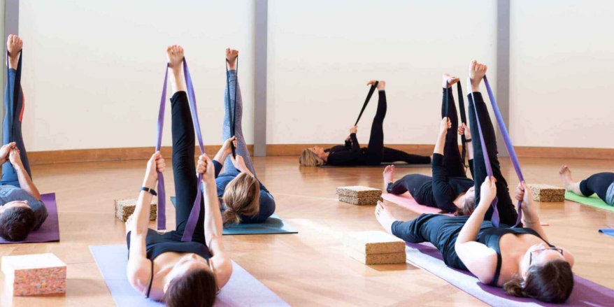 yoga aids - straps, mats and blocks